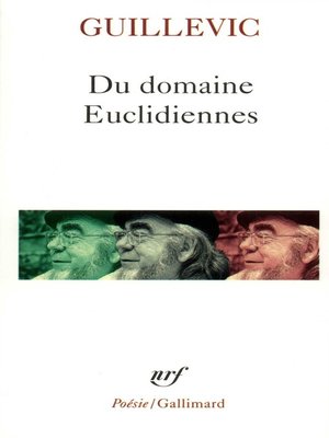 cover image of Du domaine / Euclidiennes